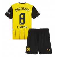 Borussia Dortmund Felix Nmecha #8 Heimtrikotsatz Kinder 2024-25 Kurzarm (+ Kurze Hosen)